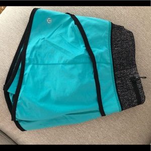Lululemon speed shorts